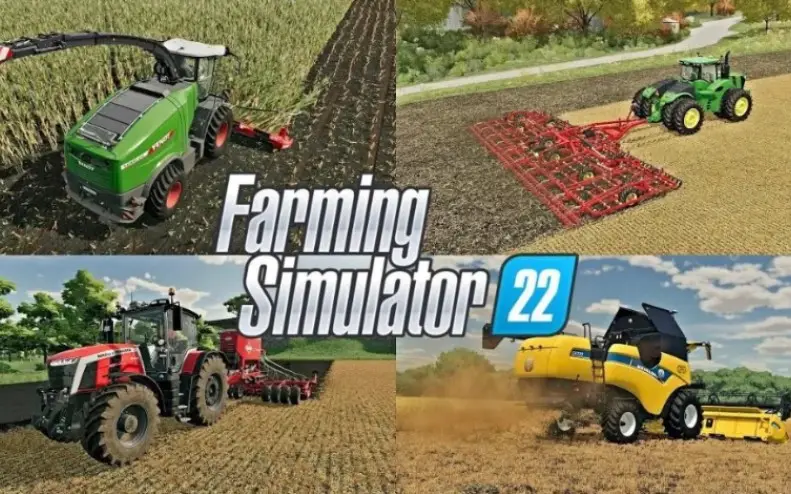 模拟农场22/Farming Simulator 22 v1.8.2.0|集成DLCs|支持网络联机|容量26.5GB|官方简体中文_LeTaoKe